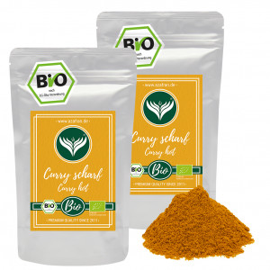 BIO Currypulver (scharf) 500 Gramm