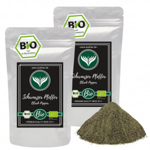 Schwarzer BIO-Pfeffer gemahlen (1kg)